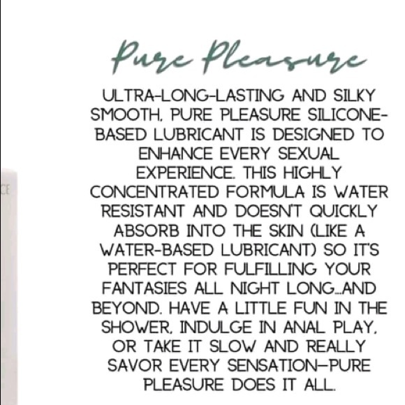 🛌💦😕Dryness? Pure Pleasure Silicone Base Lubricant Works like Magic 🌊🌊😍🥳🙌 - Picture 6 of 15